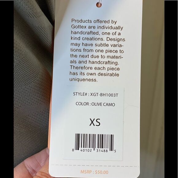 X by Gottex Back Tie Tee Size XS - Picture 5 of 6